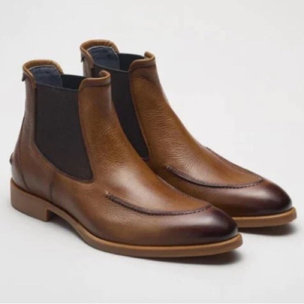 Di Bianco‎ || The Minori RS Chelsea Boot in Chili 11
